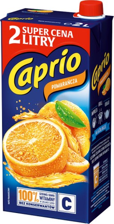 Caprio Napój Pomarańcza 2L
