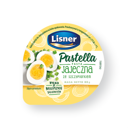 Pastella Lisner jajeczna ze szczypiorkiem 80G
