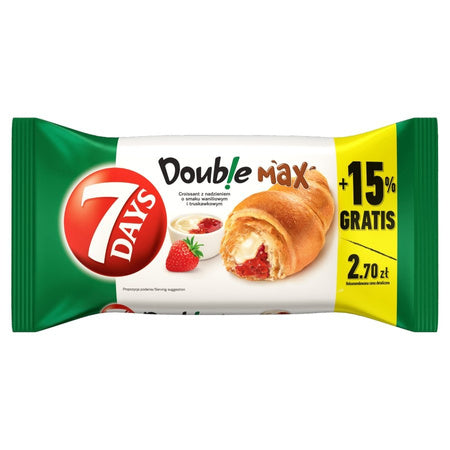 Rogal 7Days Double Max Wanilia Truskawka 110G