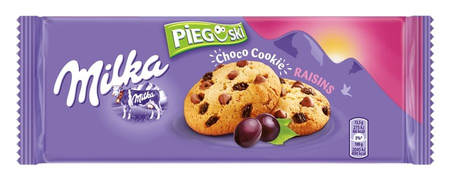 Ciastka Milka Pieguski Choco Cookie Raisins 135G