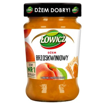 Dżem Łowicz Brzoskwiniowy 280G