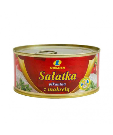 Sałatka Pikantna z Makrelą Lewiatan 300G