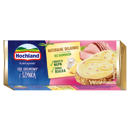 Ser Topiony Hochland z Szynką 90G